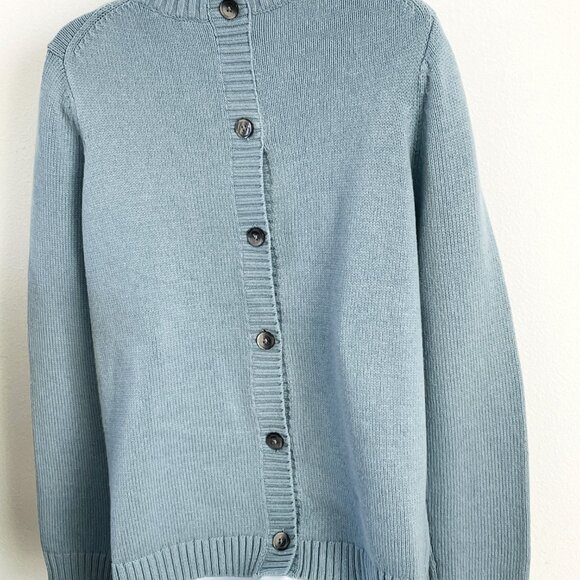 J. Jill Women's Sweater Blue thick knit pullover size S Winter warm blouse - Picture 8 of 8